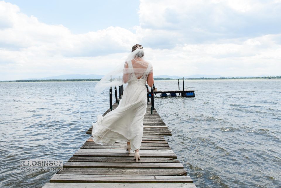 zdjęcia ślubna nad jeziorem goczałkowickim