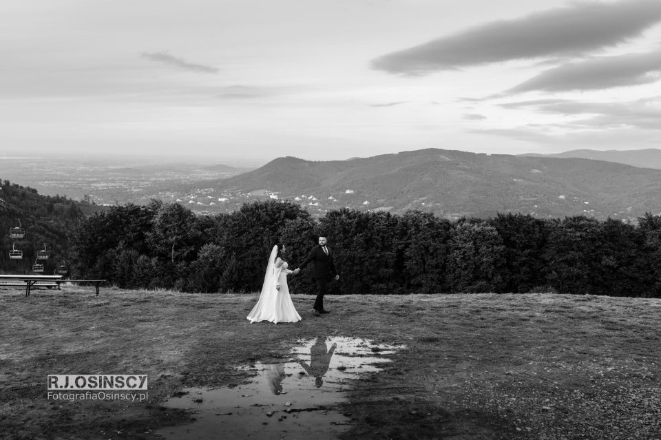 zdjęcia ślubne w górach ustroń czantoria